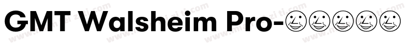 GMT Walsheim Pro字体转换